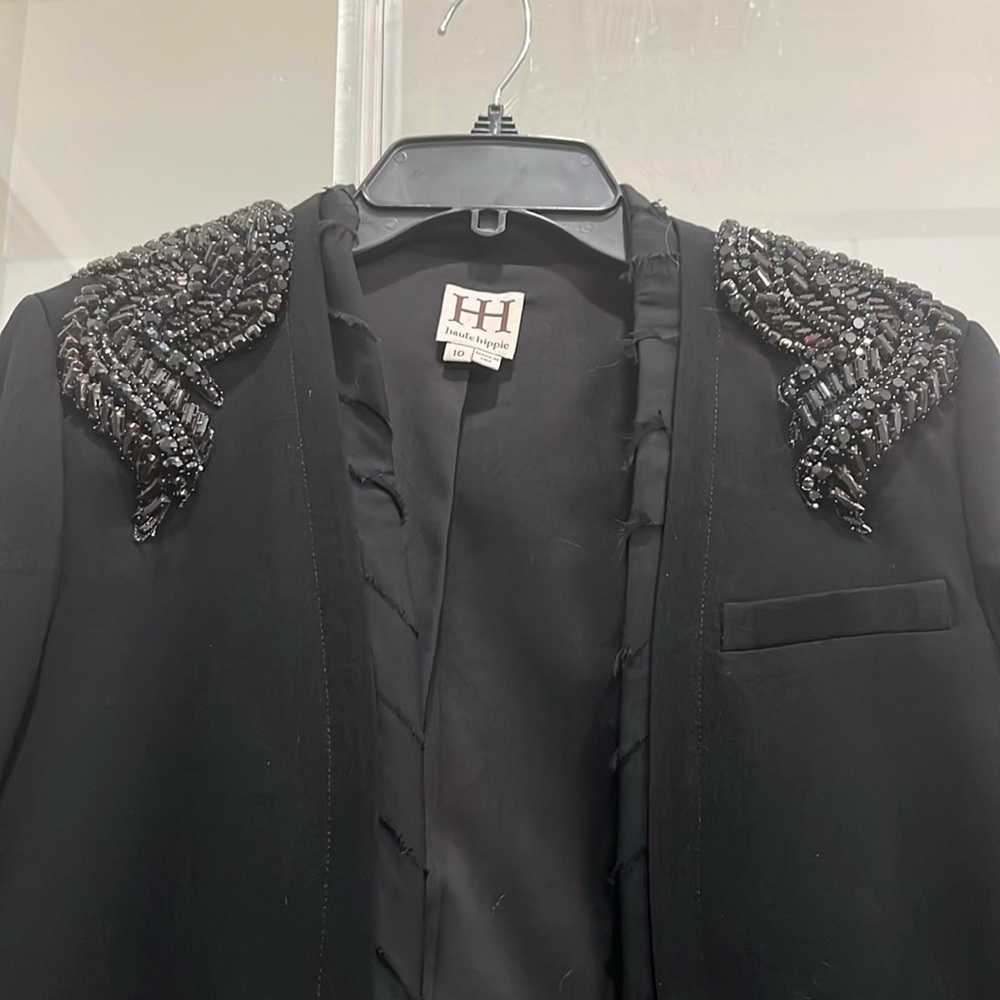 Haute Hippie Jeweled Jacket
